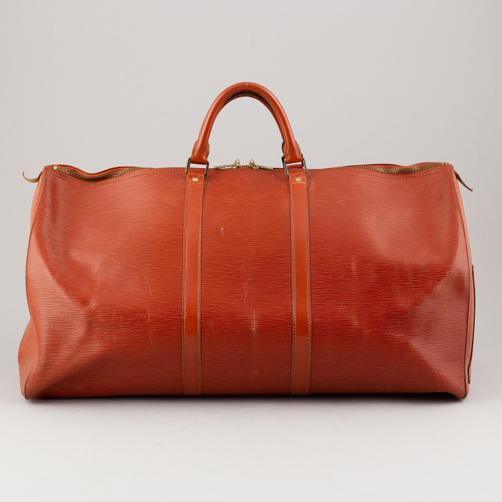 Louis Vuitton, a 'Keepall Epi 60' weekendbag, 1989.
