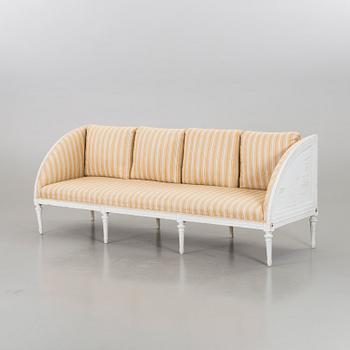 A Swedish late Gustavian sofa.