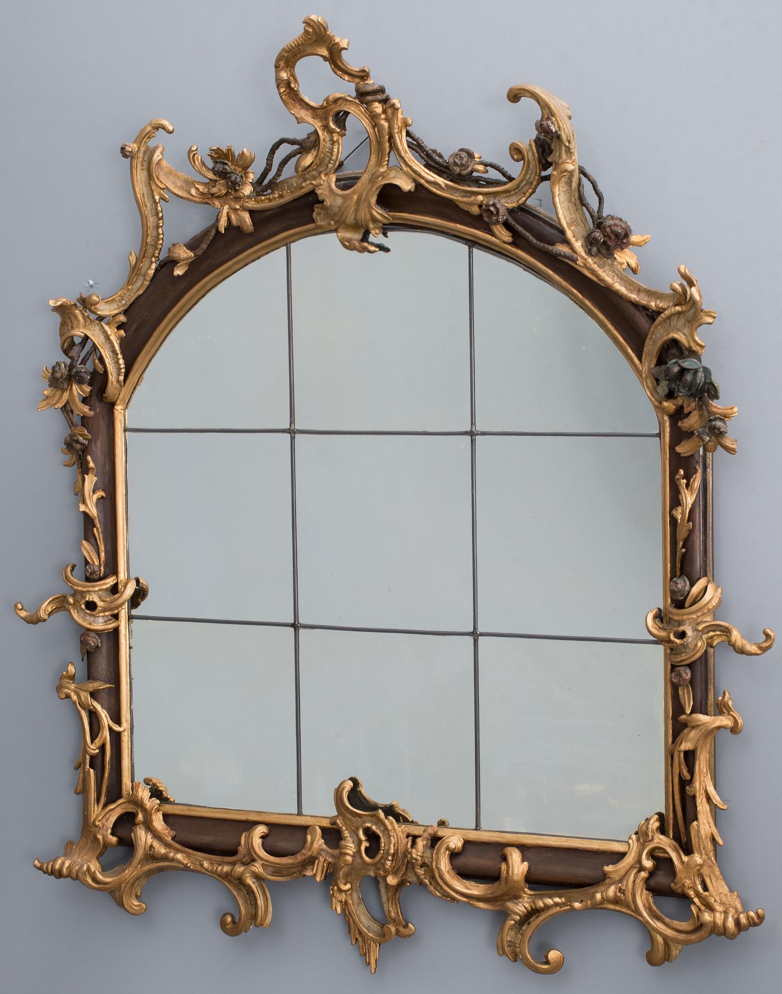 SPEGEL, Louis XV-stil, 1800-talets senare del.