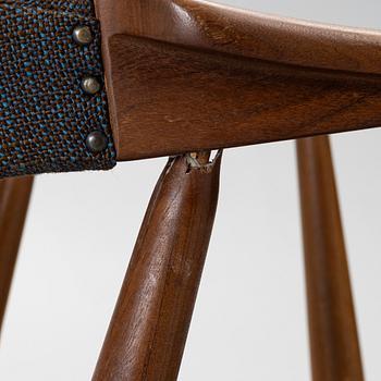Thomas Harlev, six model 213 chairs, Farstrup, Denmark 1950s/60s.