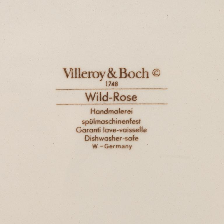 A Villeroy & Boch 'Wild Rose' service, (27 pieces).
