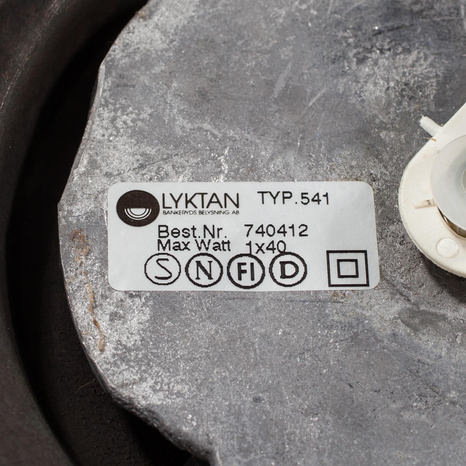 GOLVLAMPA, Ateljé Lyktan, 1900-talets senare del.