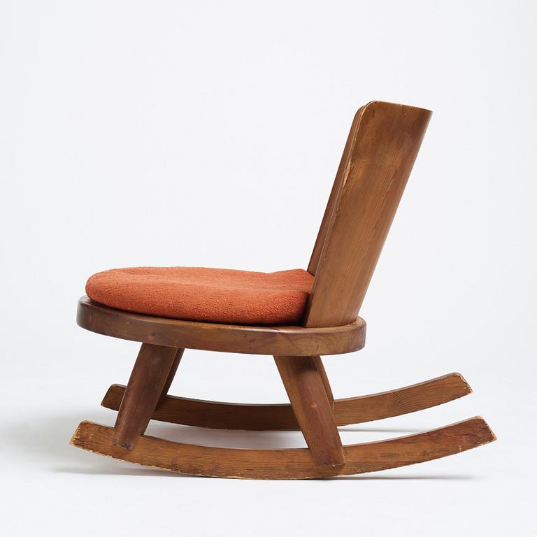 Steneby Hemslöjdsförening, a rocking chair, 1930-40s.