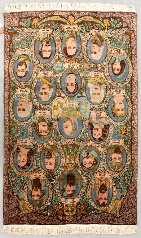 Matta, old Orientalisk ca 188x121 cm.
