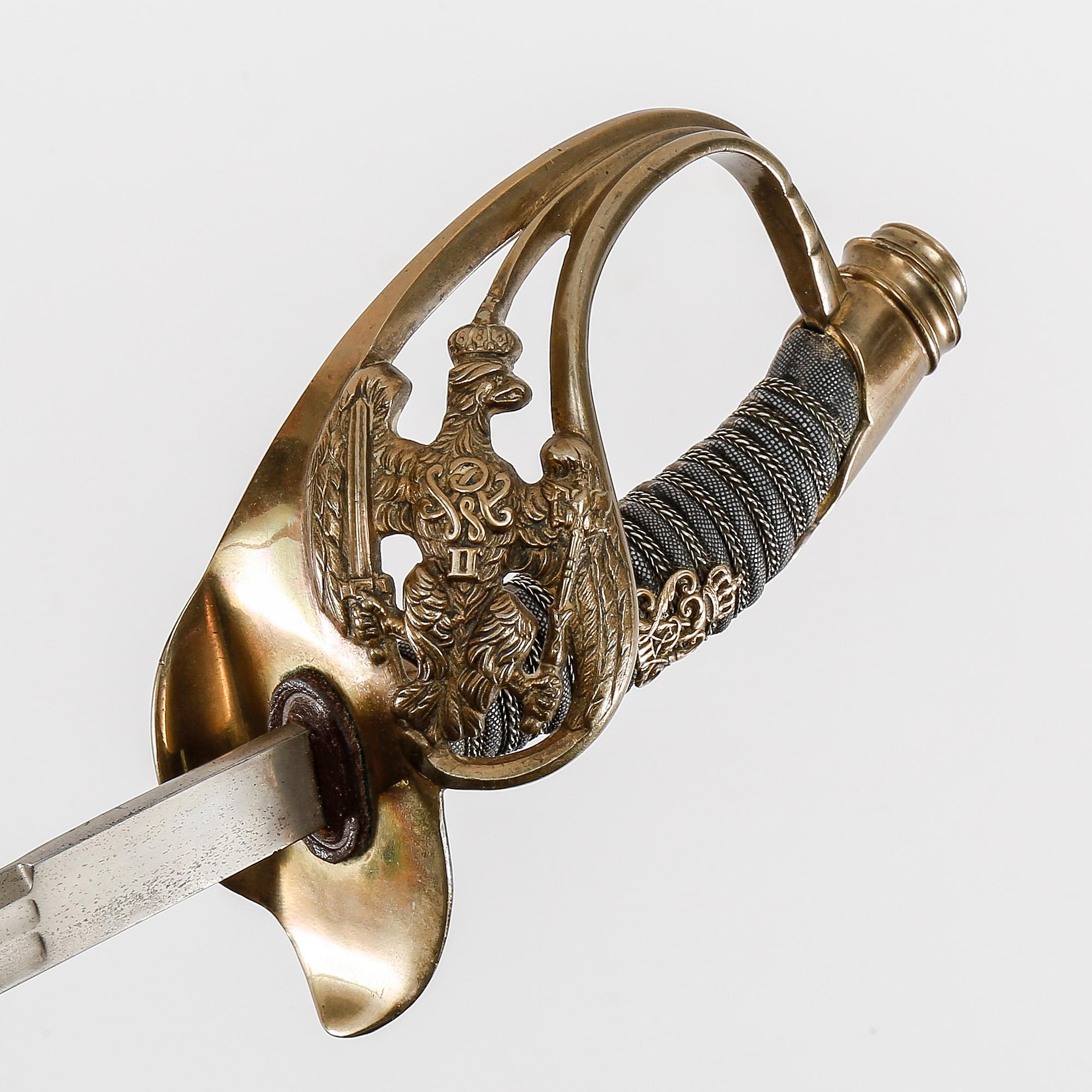 SABEL, för officer, Wilhelminska kejsardömet, Preussisk modell, m/1889.