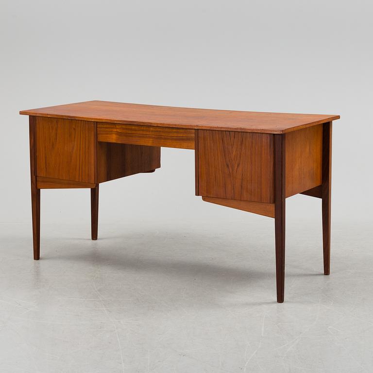 A second half of the 20th century teak writing desk.