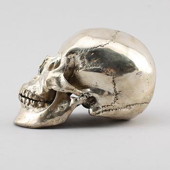 SKULPTUR, försilvrad metall, 1900-talets andra hälft.