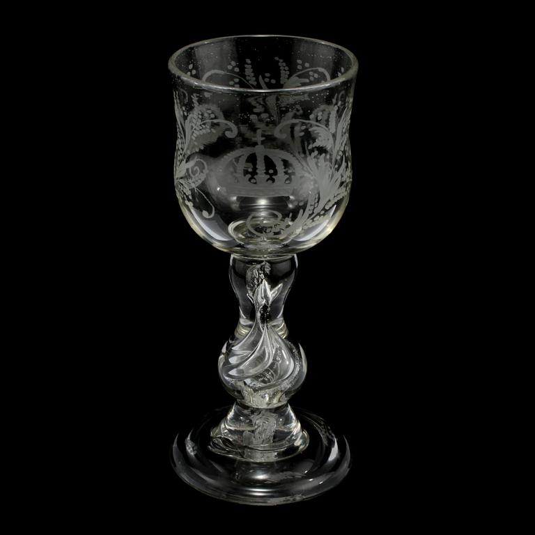 POKAL, glas, 1900-tal.