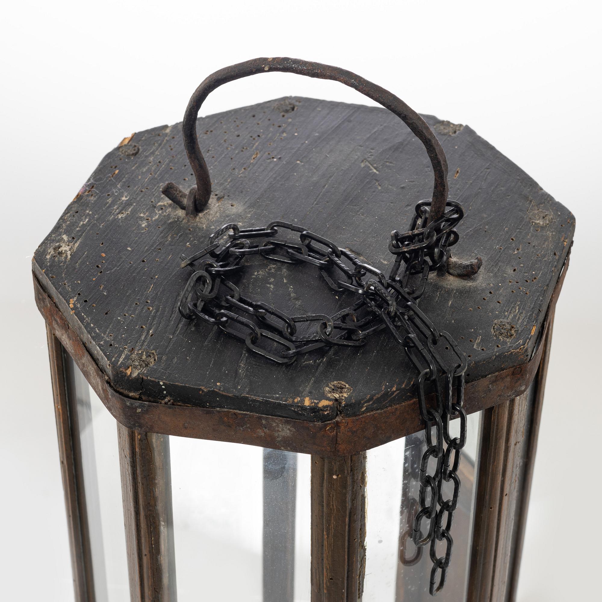 Lantern, 19th century, folk art.