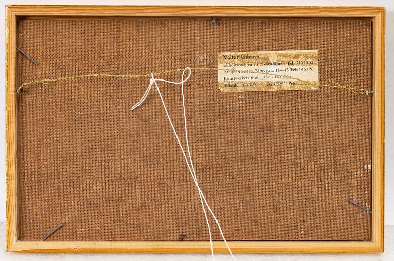 Valter Gibson, 'Ur Jorden (From the Earth)'.
