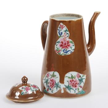 KANNA, porslin, Kina, 1700-tal.