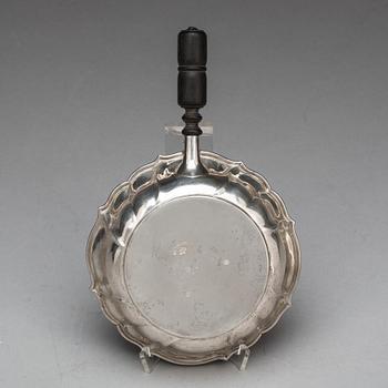 KASTRULL, silver, rokokostil, S & M Benzen, Köpenham 1910, Danmark. Vikt c:a 220 g.