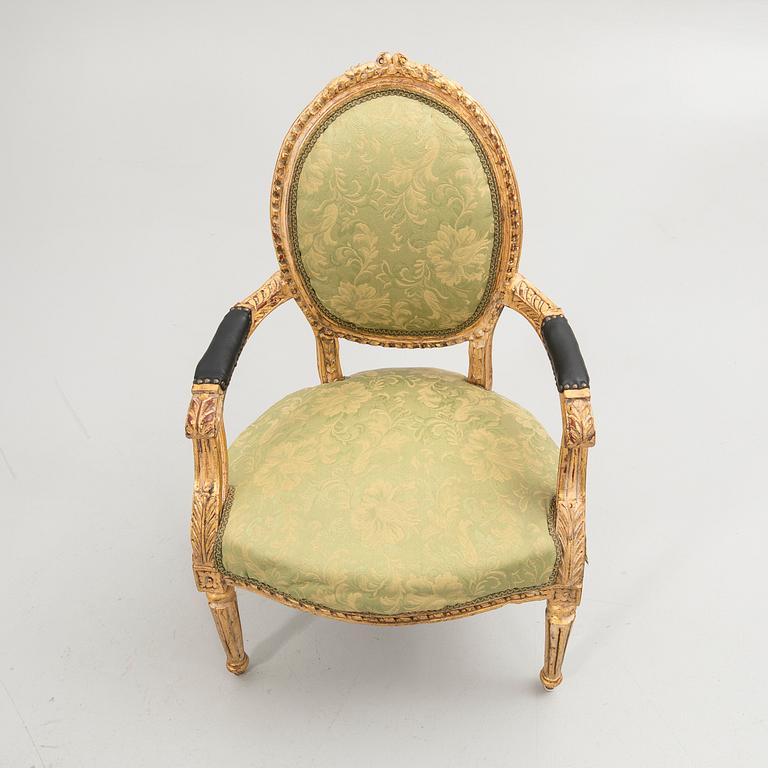 Karmstol, Louis XVI-stil.