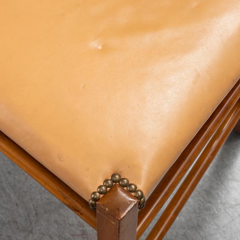 JOSEF FRANK, two dining chairs, model 2027, Svenskt Tenn, Sweden.