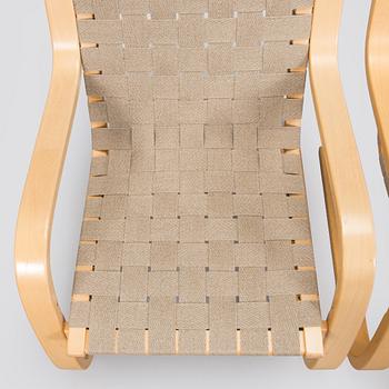 Alvar Aalto, nojatuolipari malli 406 Artek 1970-luku.