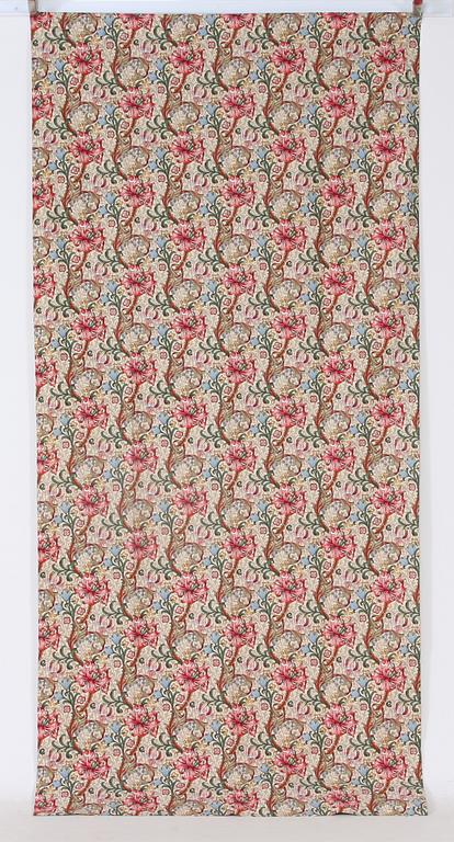 TEXTILIER, 8 st samt LAMPSKÄRM, Morris & Co.