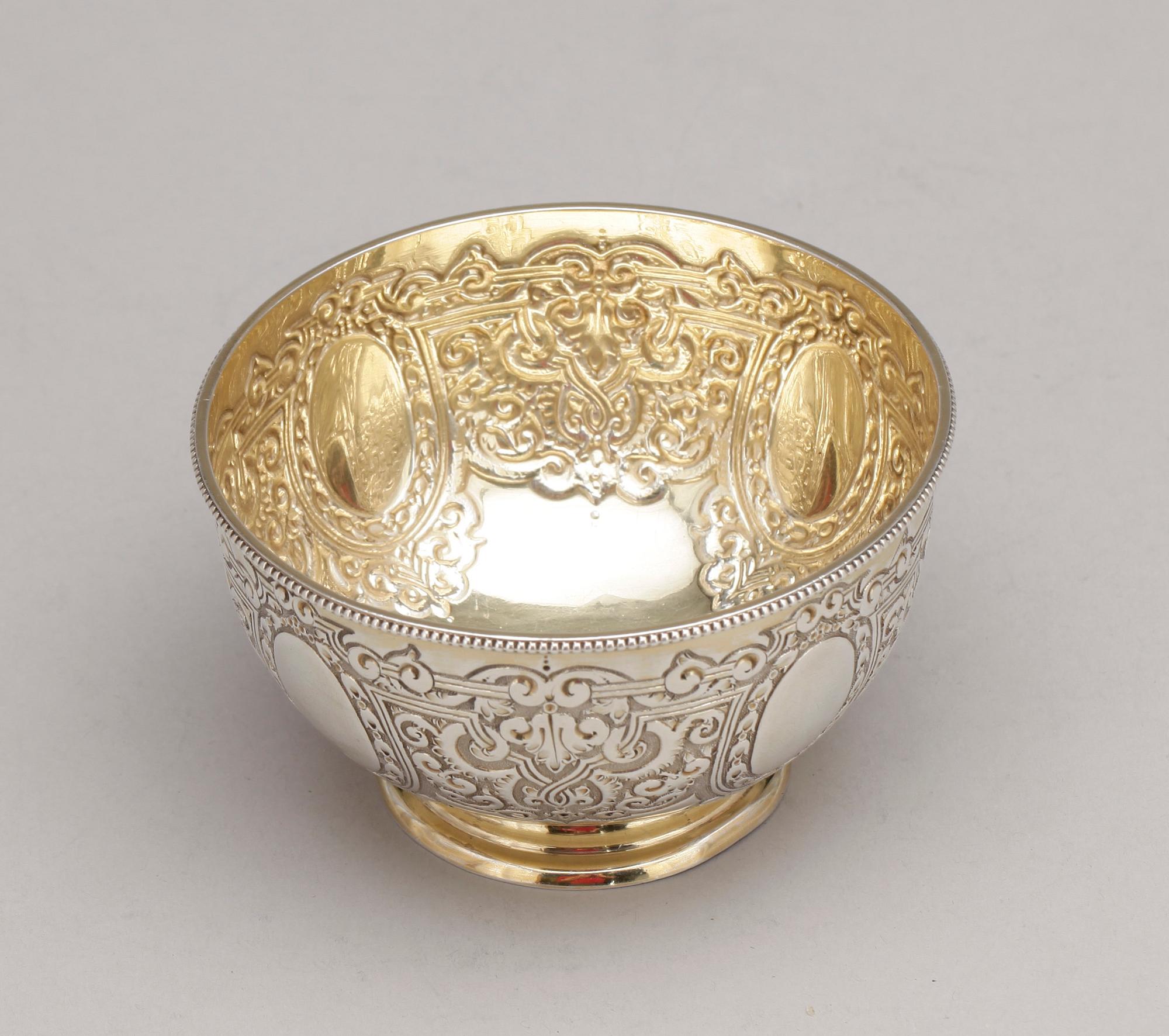 SKÅL, silver, London, England, Martin Hall & Co, 1876. Vikt ca 163 g.