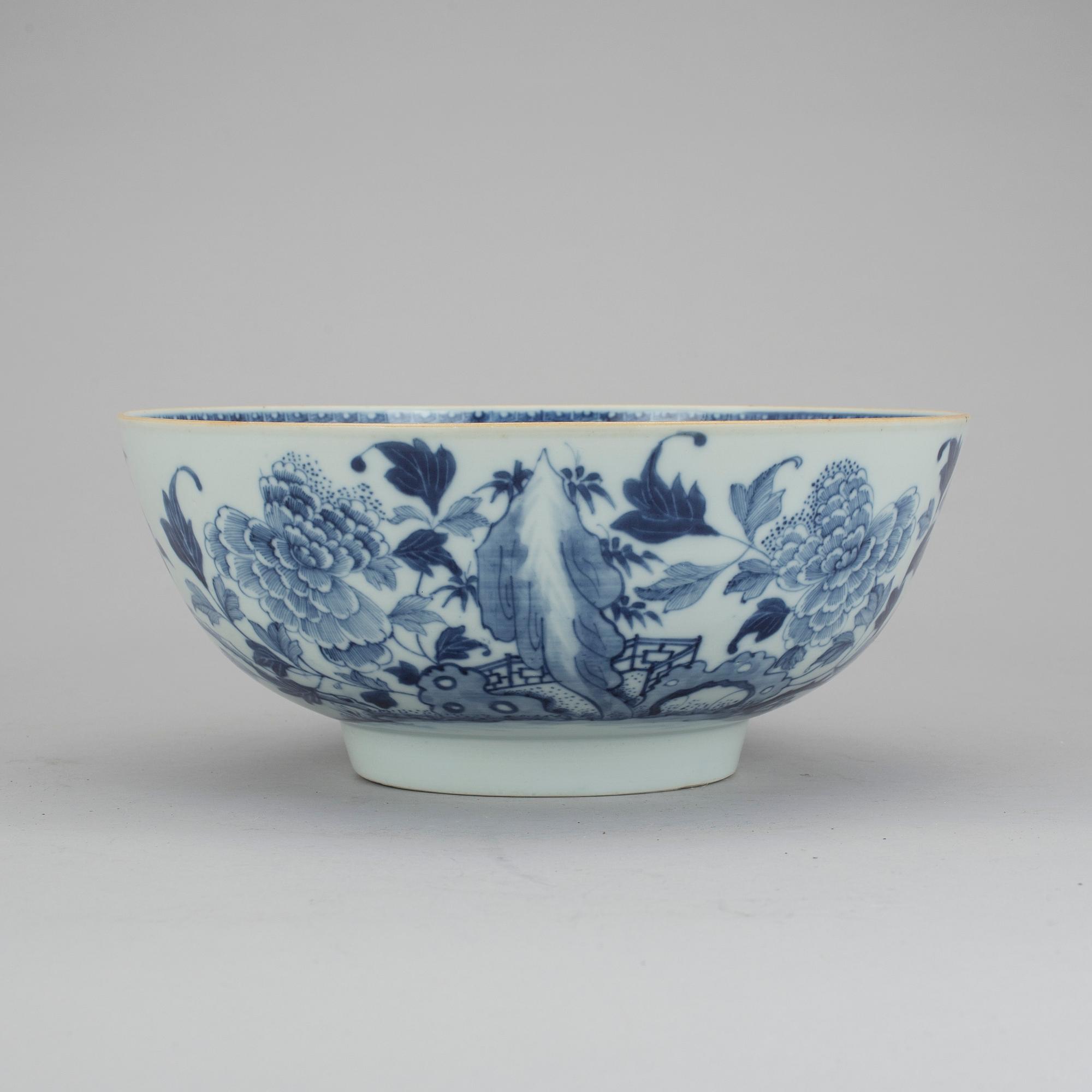 SKÅL, porslin, Kina, Qian Long 1736-1795.