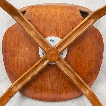 Arne Jacobsen, stolar, 6 st, "Grand Prix", Fritz Hansen, Danmark, 1950-tal.