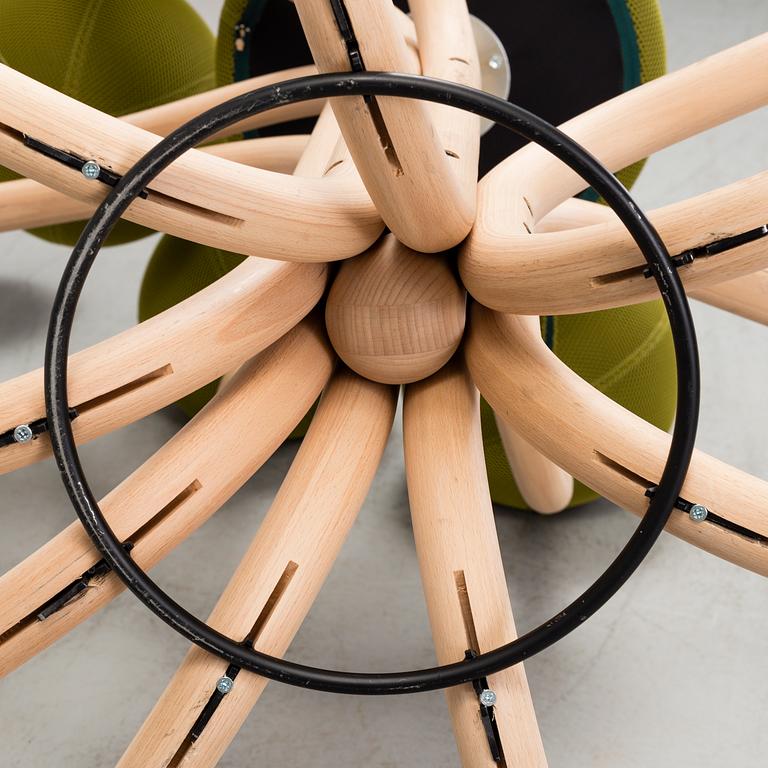 A 'Garden Chair' by Peter Opsvik, Kvist, Denmark, 21st century.