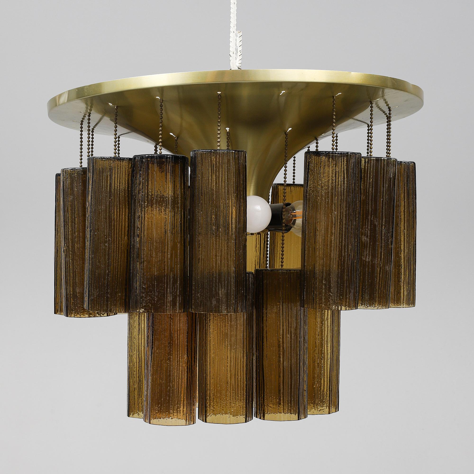 HANS-AGNE JAKOBSSON, a "T882" ceiling lamp, Markaryd, Sweden 1960-70's.
