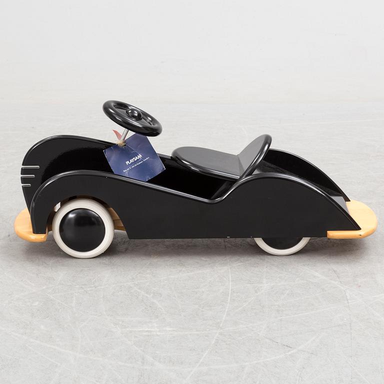 A century Swedish Playsam toy car by Folke Dahlström, signed and dated 94.