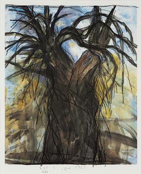 Jim Dine, färglitografi, 1985, signerad 285/400.