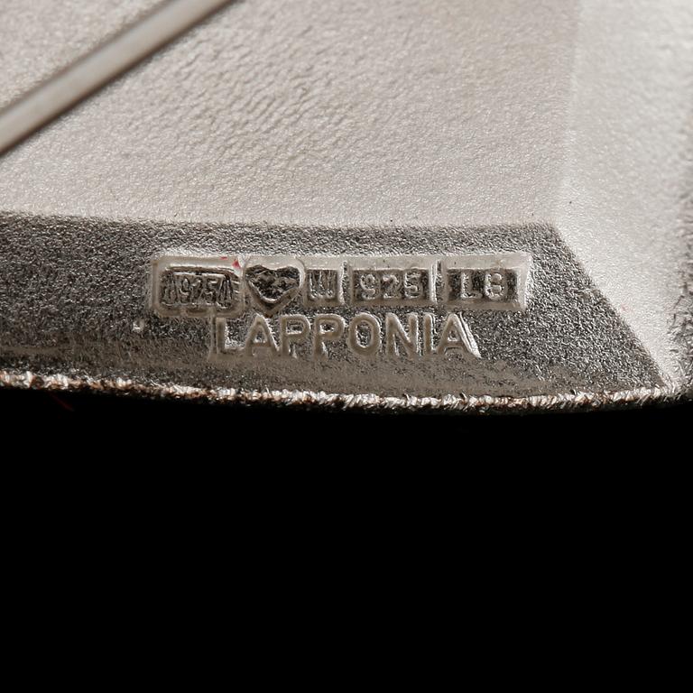 BROSCH, sterlingsilver, Björn Weckström, Lapponia, Finland.