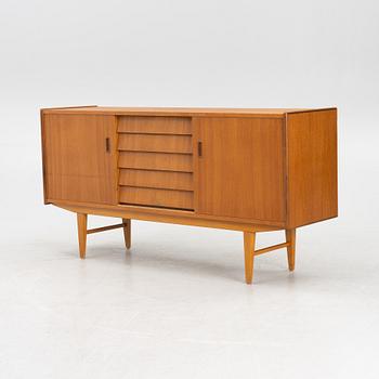 A teak-veneered sideboard, 1950's/60's.