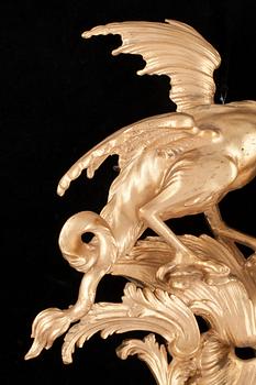 ORNAMENT. Stockholmsarbete, 1700-talets mitt i Carl Hårlemans art. Rokoko.