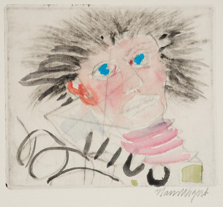 Hans Wigert, The face.
