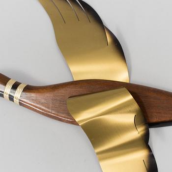 VÄGGPRYDNADER, 3 st, 1900-talets mitt.