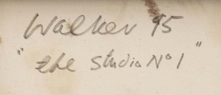 John Walker,  "The studio no. 1".