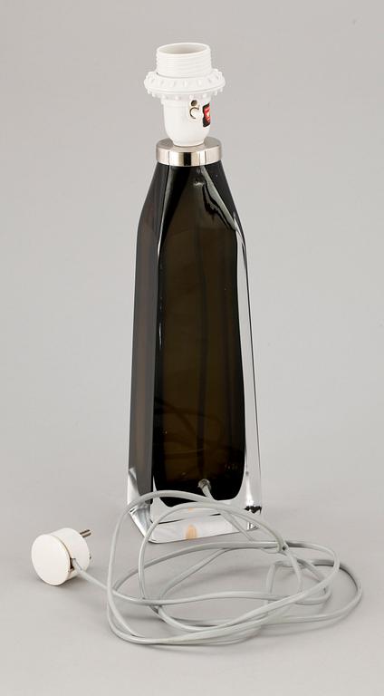 BORDSLAMPA, glas, Carl Fagerlund,  Orrefors.