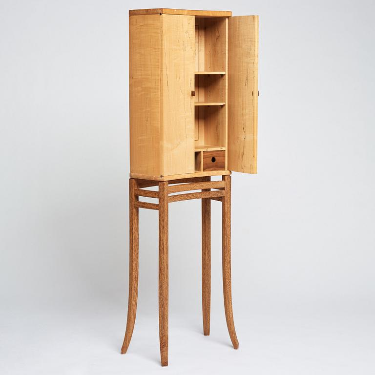 James Krenov, a cabinet, executed in his own workshop, Bromma, Sweden ca 1979.