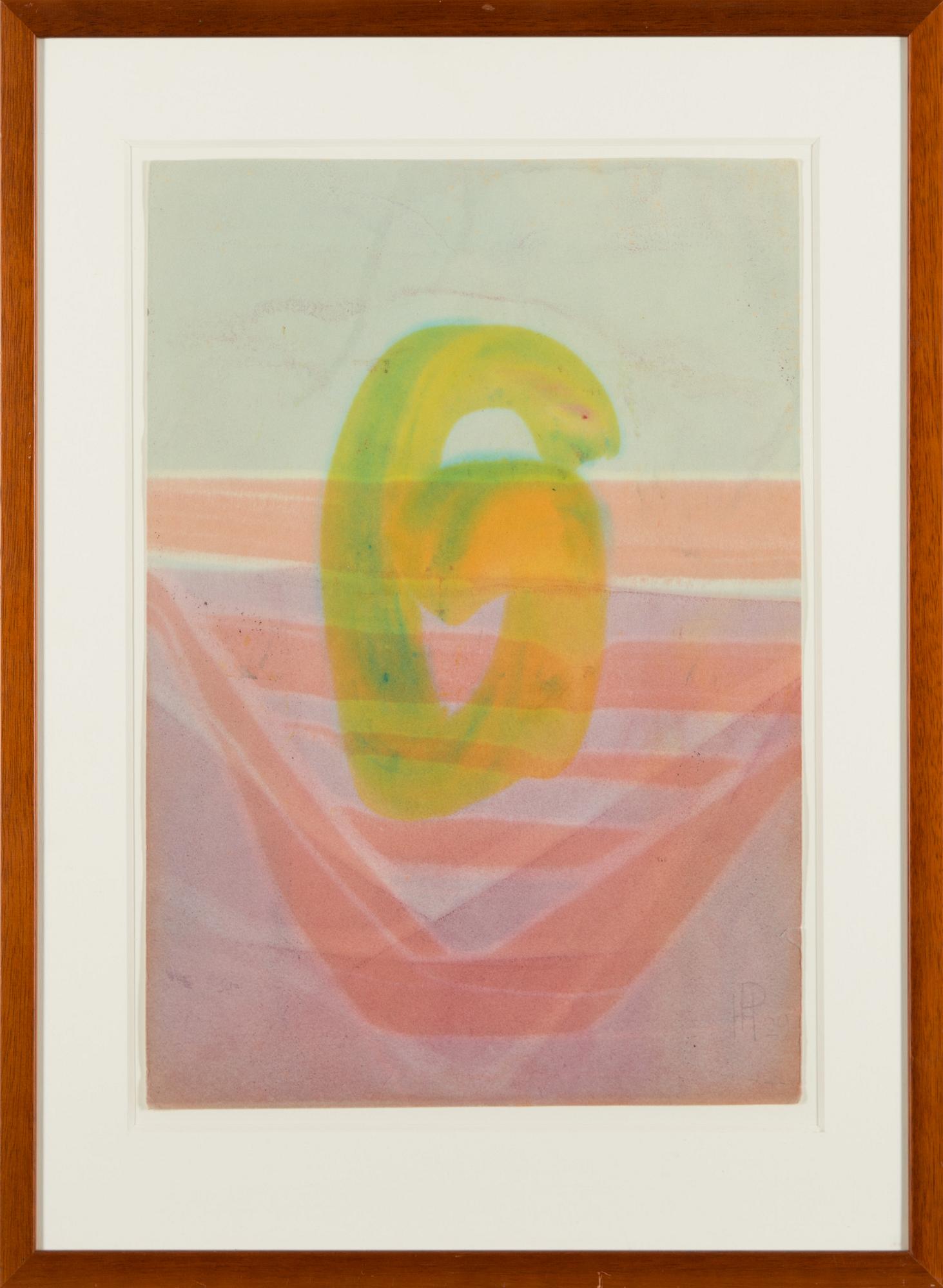 water colour, signed and dated -29.