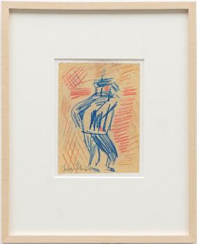 Inge Schiöler, Blue figure.
