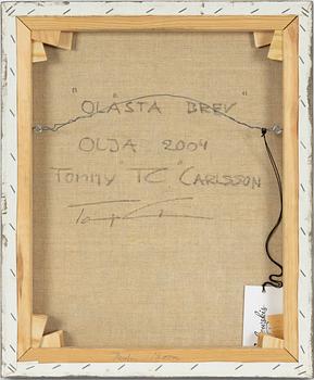 Tommy TC Carlsson, "Olästa brev".