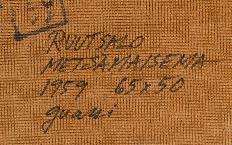 Eino Ruutsalo, "Skoglandskap".