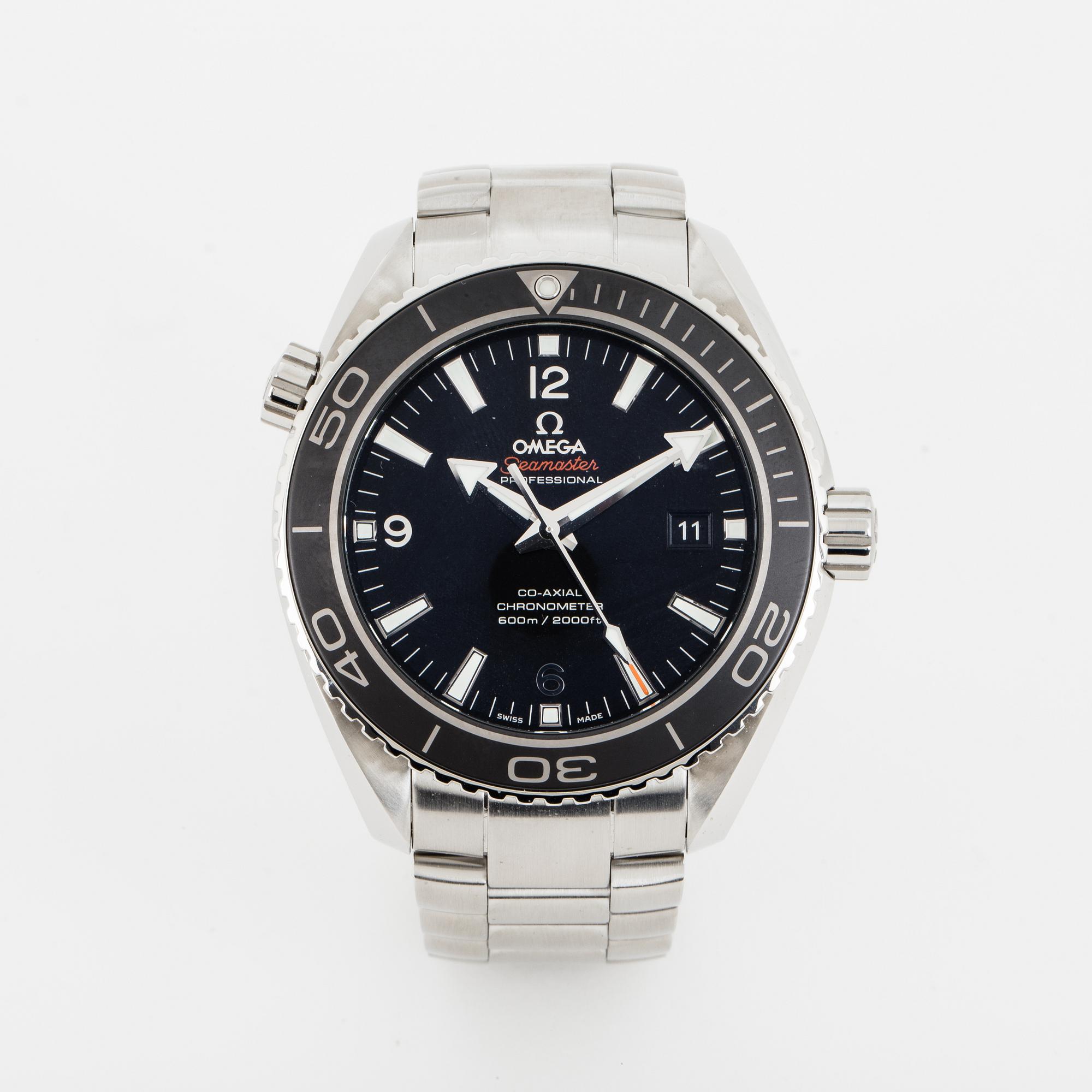 Omega, Planet Ocean 600m Co-axial, wristwatch, 45.5 mm.