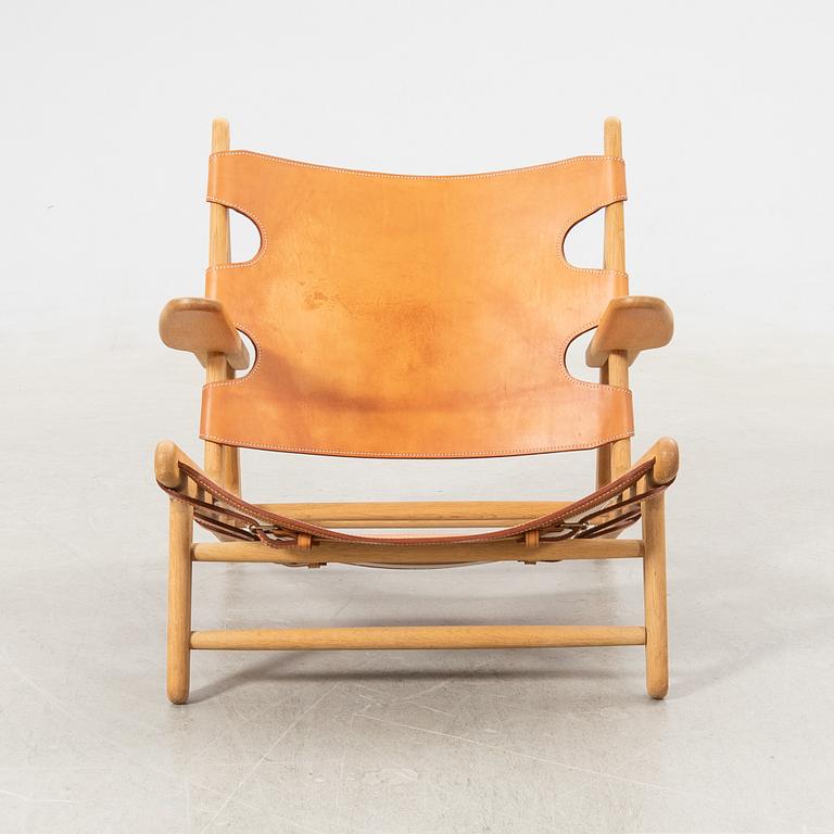 Børge Mogensen, Armchair "The Hunting Chair" Fredericia Stolefabrik Denmark, late 20th century.