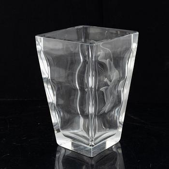 Vicke Lindstrand, a glass vase, Orrefors.
