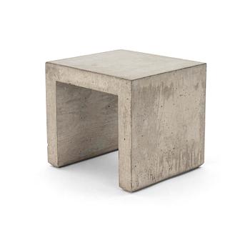 26. Tom Mårtenson, a custom designed concrete sidetable, Perranch Concrete Design, Sweden 1980s.