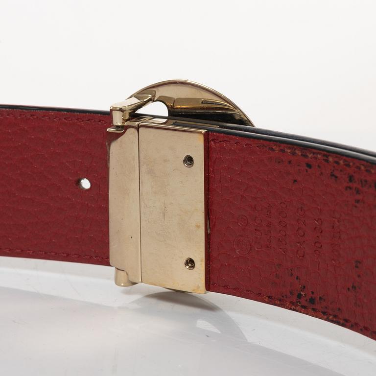 Gucci, skärp, storlek 90.