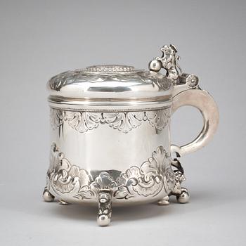 STOP, silver. Barockstil, svenska importstämplar. Ca 990g.