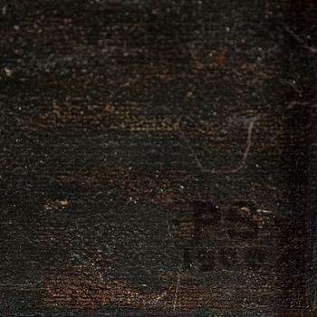 PELLE SWEDLUND, olja på duk, signerad.