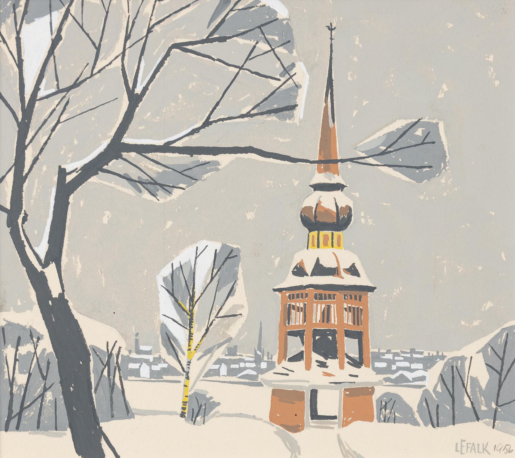 Lars Erik Falk, Stockholm motifs.