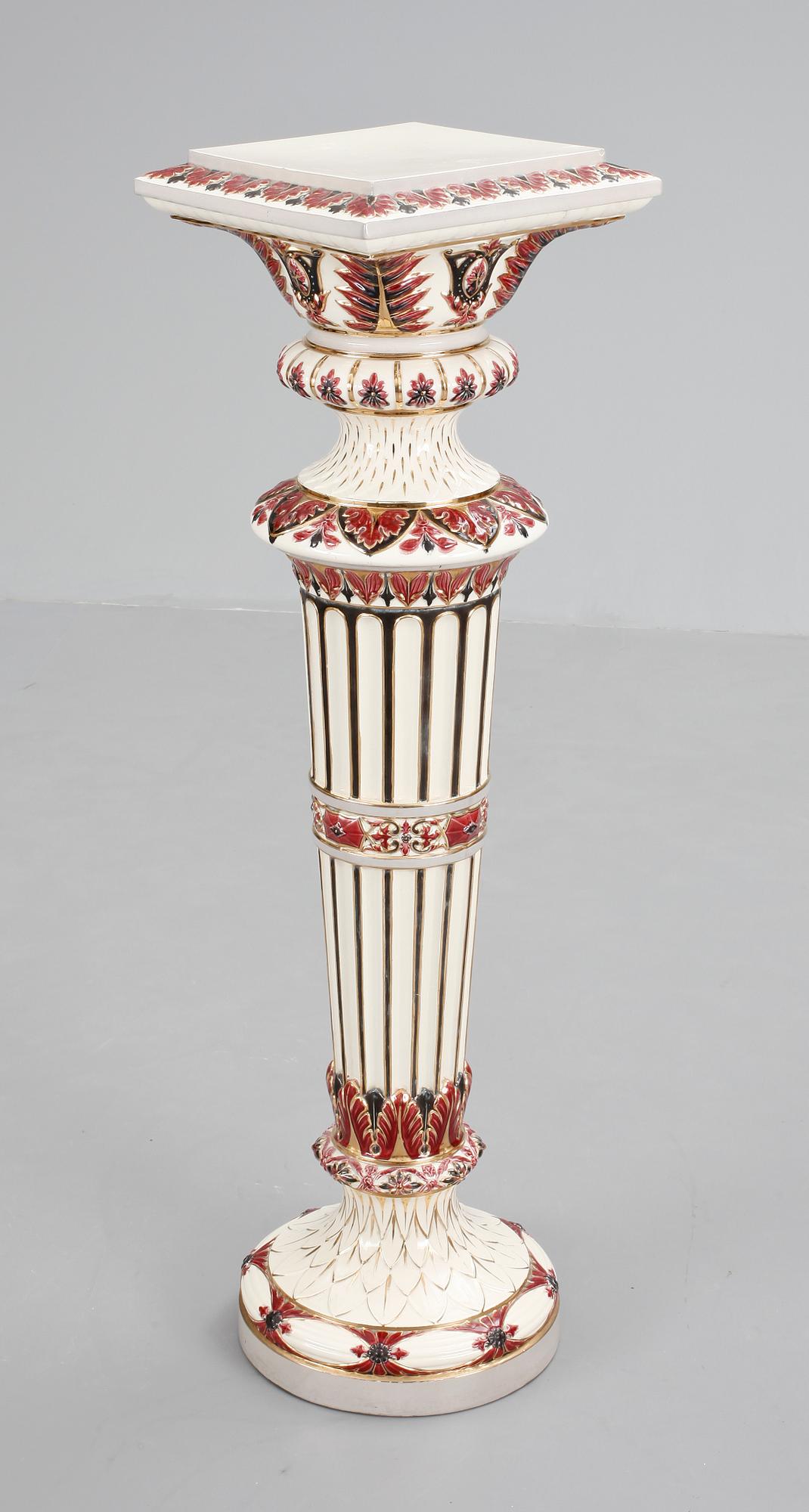 PIEDESTAL, flintgods, Rörstrand 1800-talets slut.