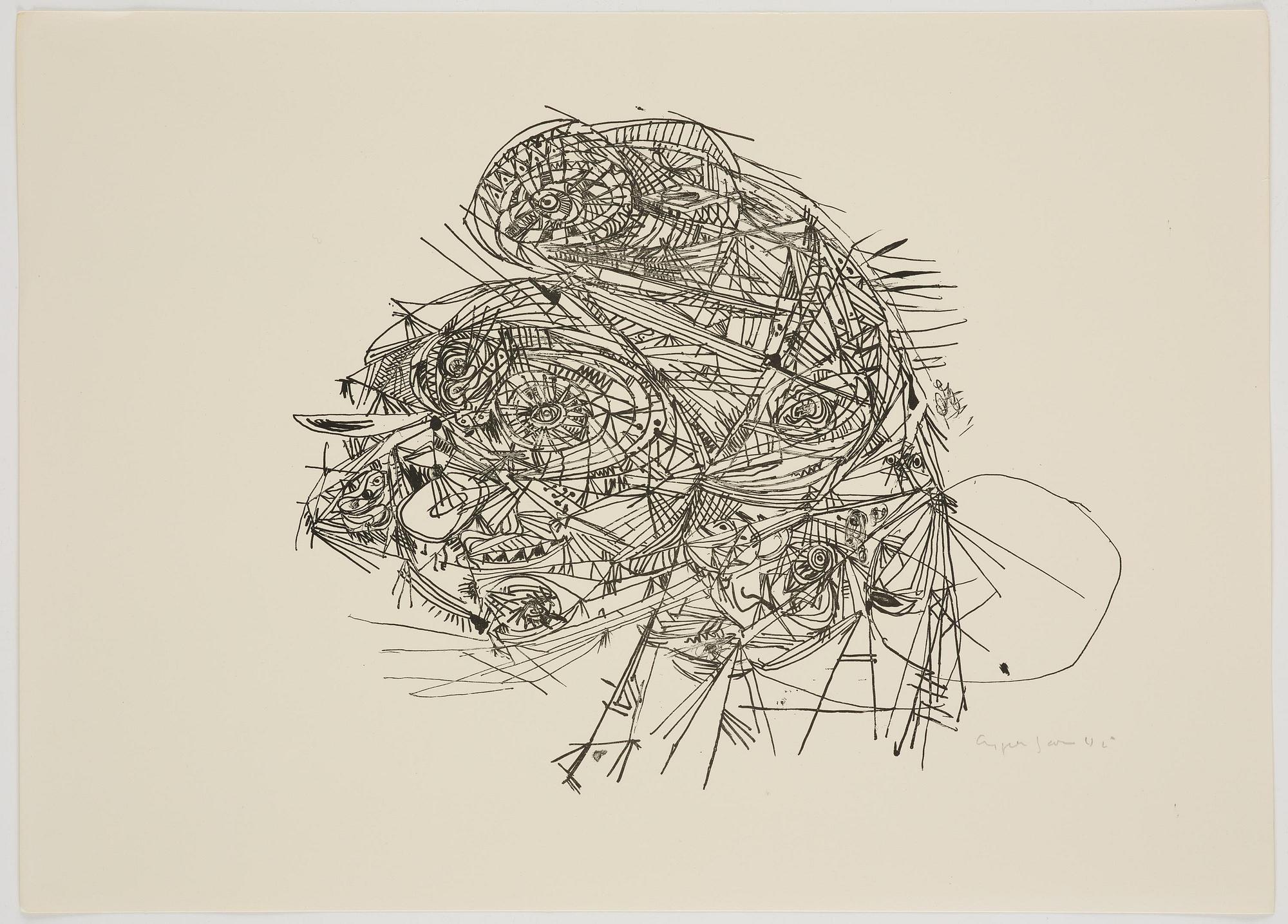 Asger Jorn, "8 Litografier".