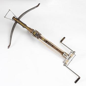 A Flemish/Dutch target shooting crossbow, 17th/19th century.